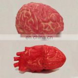 high quality top design Halloween ruber severed limbs bloody brain and latex heart