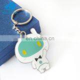 Zinc Alloy Soft Enamel Epoxy Giveaway Gifts Metal Key Chains With Epoxy Dome Logo Promotional Superman Metal Keychain