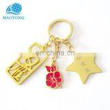 Promotional Gifts Custom Connecting Metal Key Ring For Christmas Sale And Metal Keychain