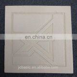 Famous Brand Soft Real Leather Hot Stamp Logo Effect Wholesale Jeans Leather Tag ,jeans pu Patch Labels Made in China