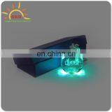 3d Engraved Multicolor Crystal Keychain/key Chain, Colorful Crystal With LED Lights Keychain/for Promotion Gifts