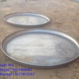 304 stainless steel Flat Flanged Head forged boiler part bottom cover