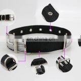 Factory Direct Pet Supplies Large and Small Luminous USB Charging Dual Fiber LED Light Dog Collar thumbnail-7