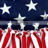 Girl Stripe And Star Halter Baby Bubble Romper 4th Of July Jumpsuit thumbnail-4