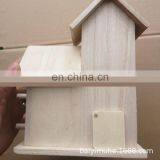 Cheap Rustic Wood Bird House Creative Bird Nest New House and Brid Breeding Box Decoration thumbnail-6