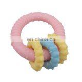 Ring Shape Dog Play Toy Puppy Chew Toy for Small Dogs Cute Shape and Color thumbnail-4