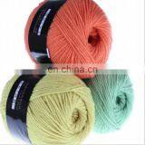 Высококачественная ручная вязальная и крючковая причудливая хлопковая пряжа 3-прядильная thumbnail-2
