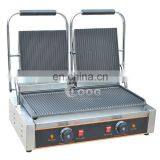 Factory Direct-Sale Wholesale Commercial Electric Grill Panini Sandwich Press Machine Double Contact Grill Suppliers thumbnail-2