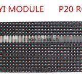 P20 1/4 Scan 320x160mm HUB75 16x8dots Outdoor Rgb Led Sign Module From l
