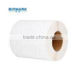 SINMARK Color Series White Single Row Cable Label
