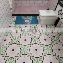 Pink Kitchen Bathroom Balcony Non-slip Wear-resistant Parquet Floor Tiles thumbnail-4