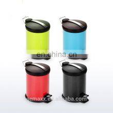 20L Stainless Steel PP Lid Step Pedal Plastic Dustbin Food Waste Bin thumbnail-2