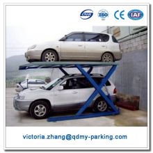 Hot Sale! Double Car Parking Lifts/ 2 Level Parking Lift/Car Parking Machine/CE Scissor Parking Lift