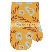 Hot Selling Printed Kitchen Utensils Set With Gloves Cotton Kitchen Oven Glove thumbnail-3