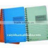 Custom pp Cover Spiral School Notebook Printing