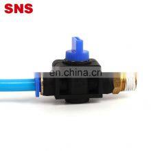 Series Male Thread Flow Control Hand Valve Plastic Pneumatic Air Hose Tube Fitting Quick Connector Water Fittings thumbnail-3