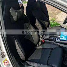 HFTM Chinese Factory Price Directly Sale SUV Black Pink Red Brown Begge Blue Black Fashion Yellow Leather Durable Seat Cover thumbnail-1