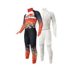 High Quality Cheap Wholesale Breathable Junior Custom Short Track Ice Speed Skating Suit Skating Skin Suit thumbnail-3