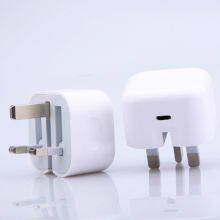 New Fashion PD Fast Charging Cellphone Charge UK Plug USB-C Charger 18W 20W For Apple Phone11/12/PRO/X