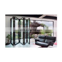 Standard As2047 Insulated Interior Room Folding Doors Glass Panel Bi-fold Door for House