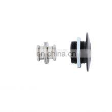 Racing Engine Bonnet Aluminum Push Button Billet Hood Latch Pin Kit Bumper Quick Release Fastener thumbnail-5