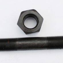 4.8 / 6.8 / 8.8 Grade Double Ended Bolt Carbon Steel Material For Thermal Power Plant thumbnail-1