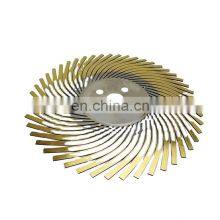 LIVTER Free Shipping Cock Fighting Knife Saw Blade Manufacture M42 Cock Fighting Blades Hss Blade for Cock Fighting