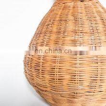 Unique Rattan Pendant Light Rattan Lampshade Hanging, Wicker Ceiling Light Decor Vietnam Cheap Wholesale thumbnail-3