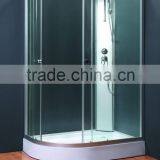China Supplier ABS Tray Sliding Clear Glass Cheap Shower Enclosure thumbnail-1
