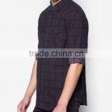 Latest Long Sleeve Casual Button Up Flannel Shirts for Men thumbnail-3