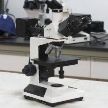 4XC Trinocular Inverted Metallurgical Microscope Camera thumbnail-3