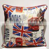 Comfortable 18 Inch Customized Digital Printing Outdoor Cushion Cover thumbnail-3