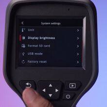 Raythink RM600G Durable Handheld Thermal Camera With 2m Drop Resistance & Scheduled Capture thumbnail-2