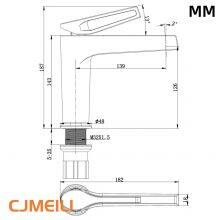 Bathroom Basin Facuet,mixer Tap,brass Waterfall Set,9 Colors thumbnail-5
