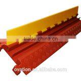 Outdoor Use 2 Channel Rubber Stage Cable Protector And Cable Ramp 2 Channel Rubber Cable Protector thumbnail-5