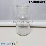 250ml Transparent Reagent Bottle Wild Mouth Frost Glass Cap thumbnail-2