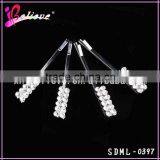 Yiwu Cheap Hair Accessories Factory Produce Rhinestone Hair Pins Hair Jewelry thumbnail-1