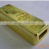 Fashion Design Promotional Gift Gold Bar Usb Flash Drive in Dubai