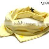 Fashion Cute Polka Dot Printed Kids Girls Cotton Knitted Circle Loop Infinity Scarf thumbnail-5