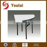 Plywood PVC Round 6 Foot Folding Table for Hotel Banquet thumbnail-5