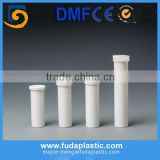 Effervescent tablet tube plastic container packaging for vitamin C