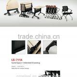 Commercial Office Furniture Stainless Steel Metal Training Table Workstation thumbnail-4