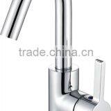 Deck Mounted Contemporary Sanitary Ware Bathroom Basin Mixer Taps thumbnail-2