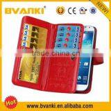 For Samsung Galaxy S6 S5 S4 S3 Flip PU Leather Wallet Case Mobile Phone Case for Samsung Galaxy s4 s5 s6 thumbnail-3