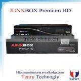 Original JYNXBOX Box Junxbox Premium hd With Fan& Jb200&wifi Antenna&twin Tuner Slot for North America thumbnail-2