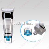 70Ml-180Ml Shampoo Round Plastic Tube With Transparent Acrylic Cap