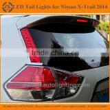 High Qulity Super Bright LED Tail Light for Nissan X-Trail Hot Selling LED Rear Lights for Nissan X-Trail 2014 Backlights LED