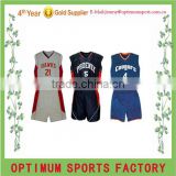 Customize college team high quality basketball jerseys/basketball uniforms/basketball wears
