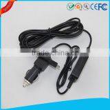 dc Converter 24v to 5V Converter Step Down Cable With Cigarette Lighter for GPS Navigation Accessories thumbnail-1
