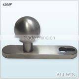 Door Round Knob With Oval Rose thumbnail-6